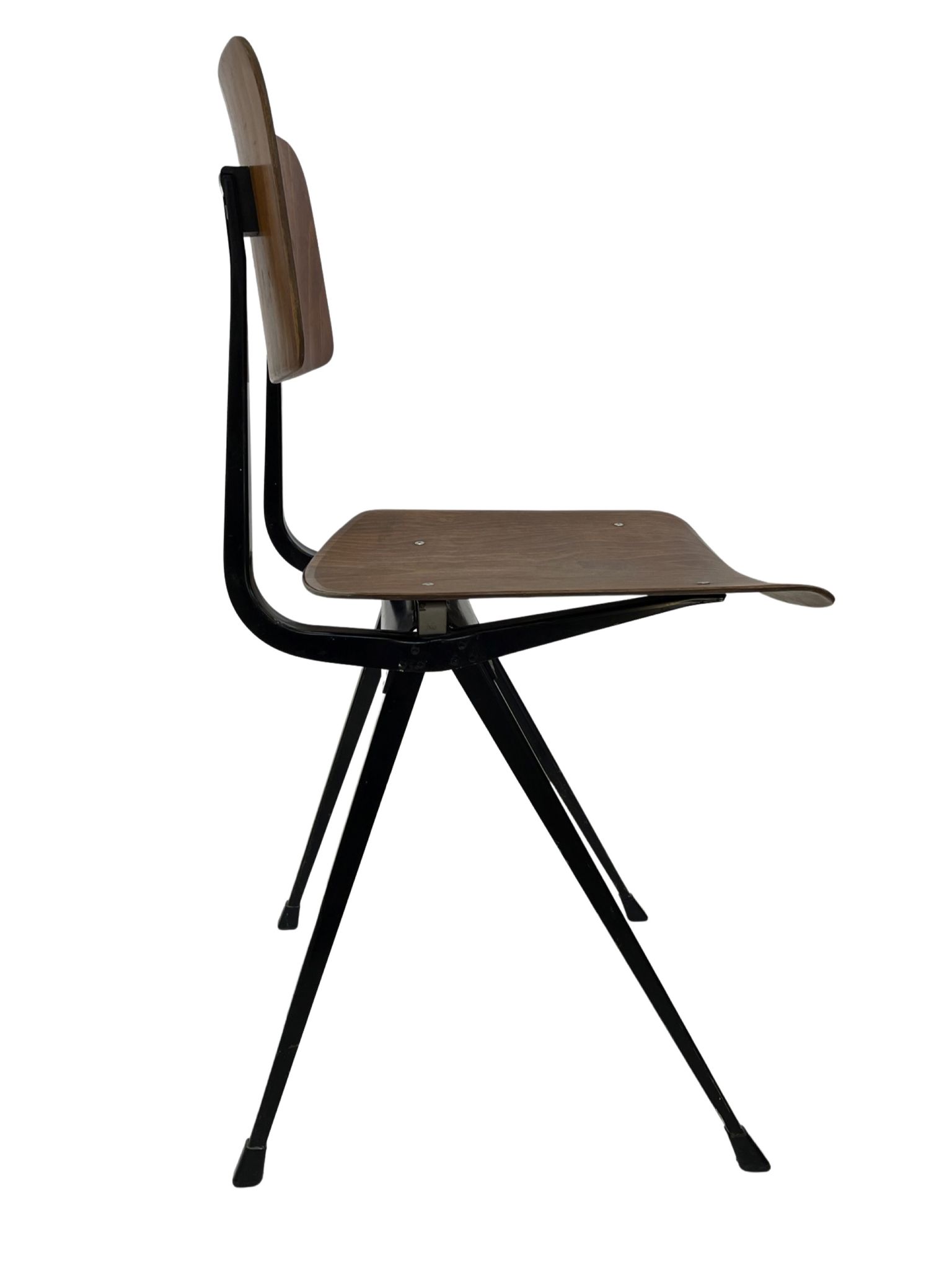 Result Chair by Friso Kramer for Ahrend De Cirkel, 1970 in black