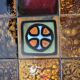 Roche Bobois French ceramic coffee table 1970s Vintage