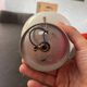 Vintage 1970s opaline wall light ST Valenti Italy lamp Gaetano Scoliari