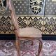 Suite of 8 Louis XV style chairs in canning