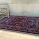 Vintage mechanical carpet art deco inspiration 186x138cm