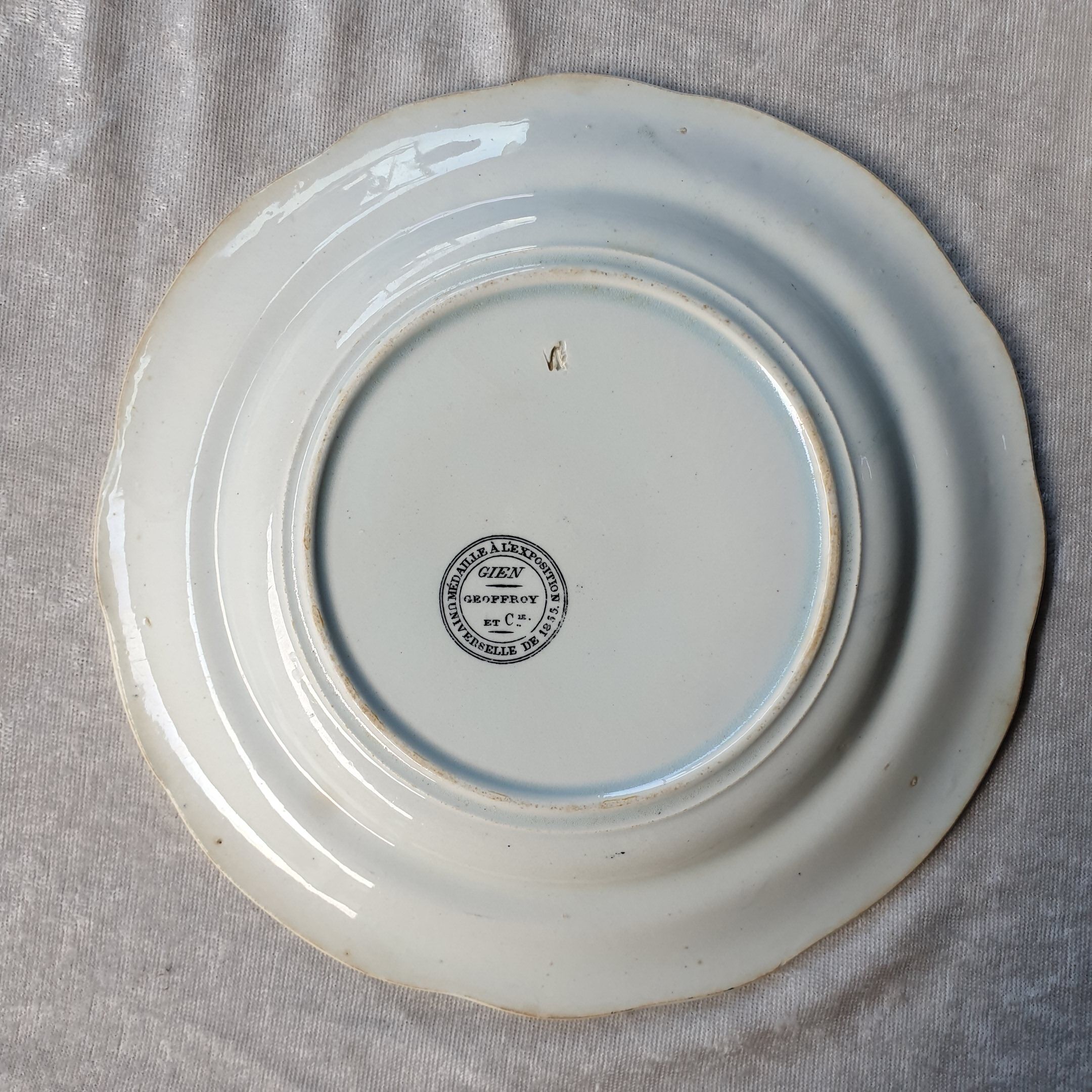 Old plate