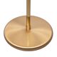 Brass Swing arm Halogen floor lamp by Holtkoetter 1980s Germany