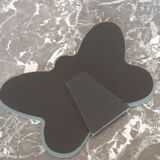 Beveled mirror to be put down vintage 24 X 17 cm