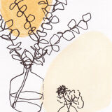 Still life "Duo" - Original drawing