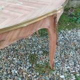 Louis XV style marquetry coffee table