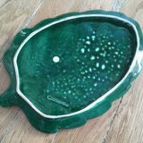 Flat ceramic sheet of vintage tbe Vallauris