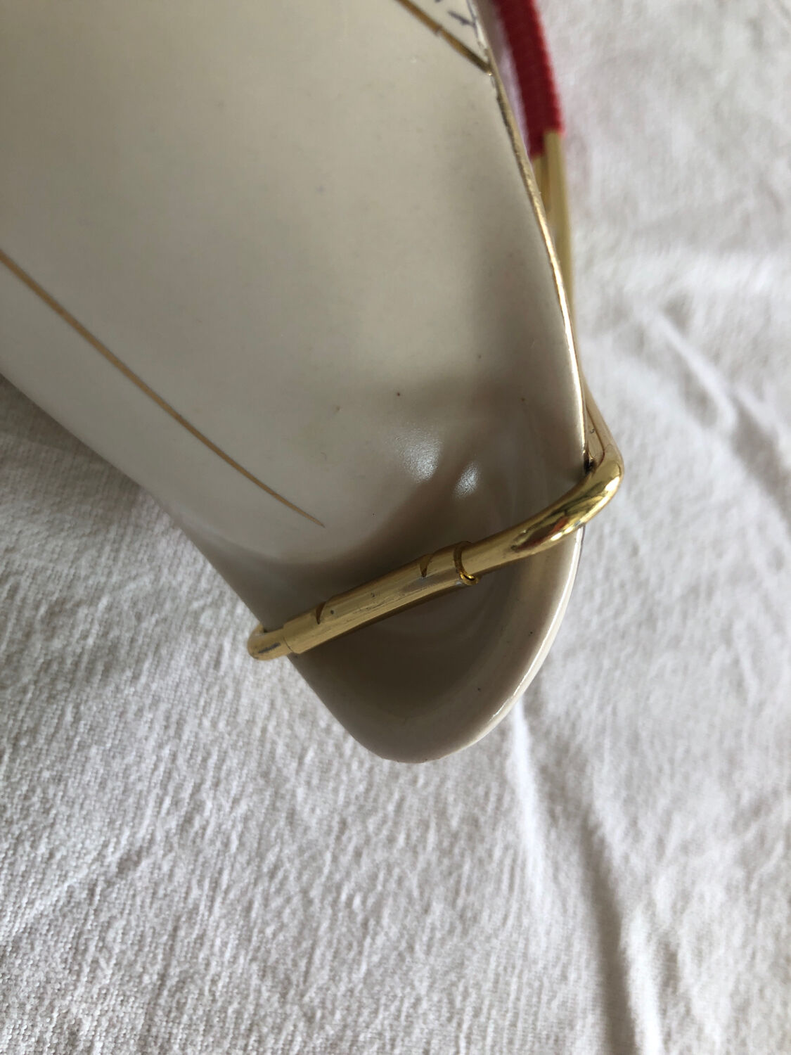 Empty pocket ceramic German vintage