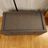Large solid wood chest