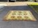 Persian wool rug in mustard velvet 250x350cm