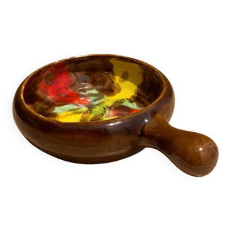 Vintage Anduze fondue pot