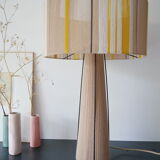 Vera model table lamp - hand-woven lamps - Unique lampshade in woven yarn - suspension t