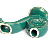 1940s ceramic candle holder