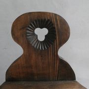 Pair of bedside tables, mountain folk art, circa 1960
