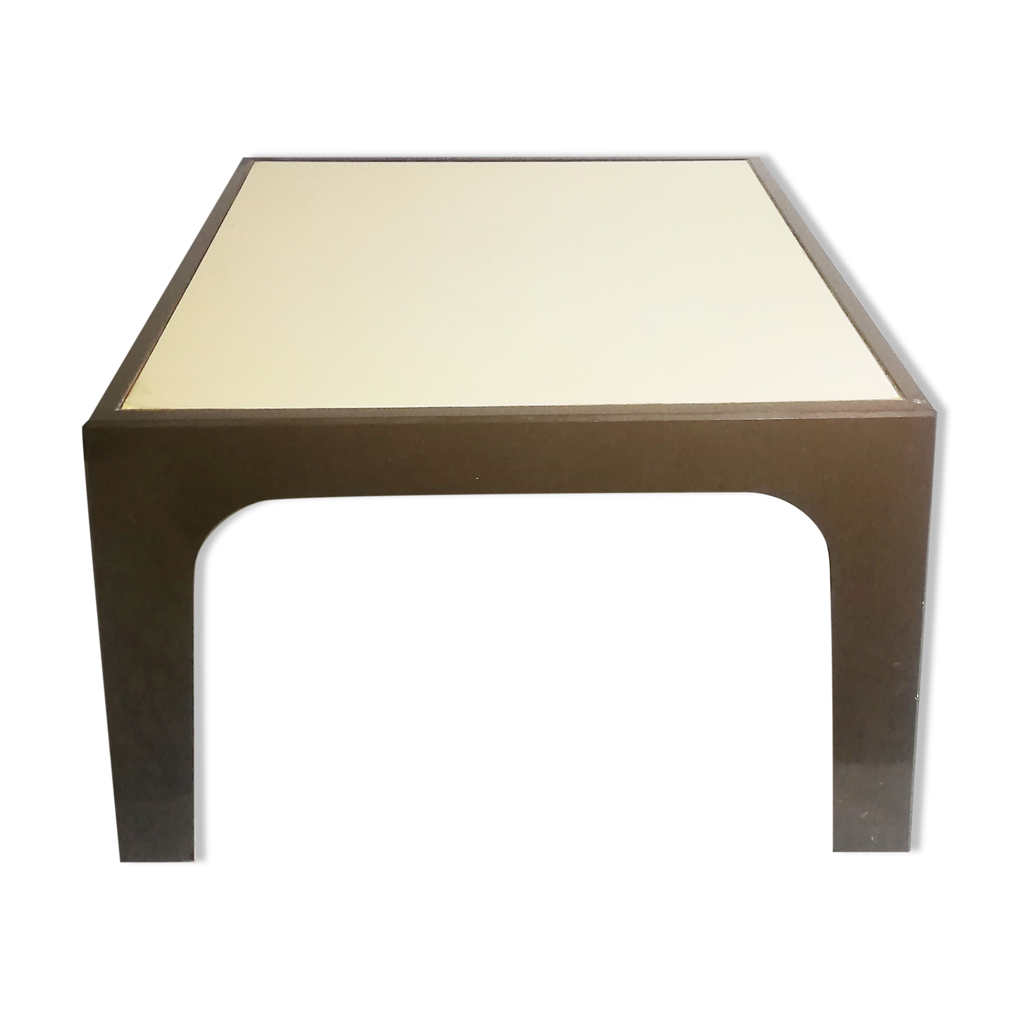 Plastic coffee table 70s