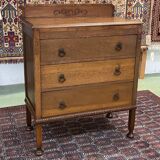 English oak dressing table, dresser 1930