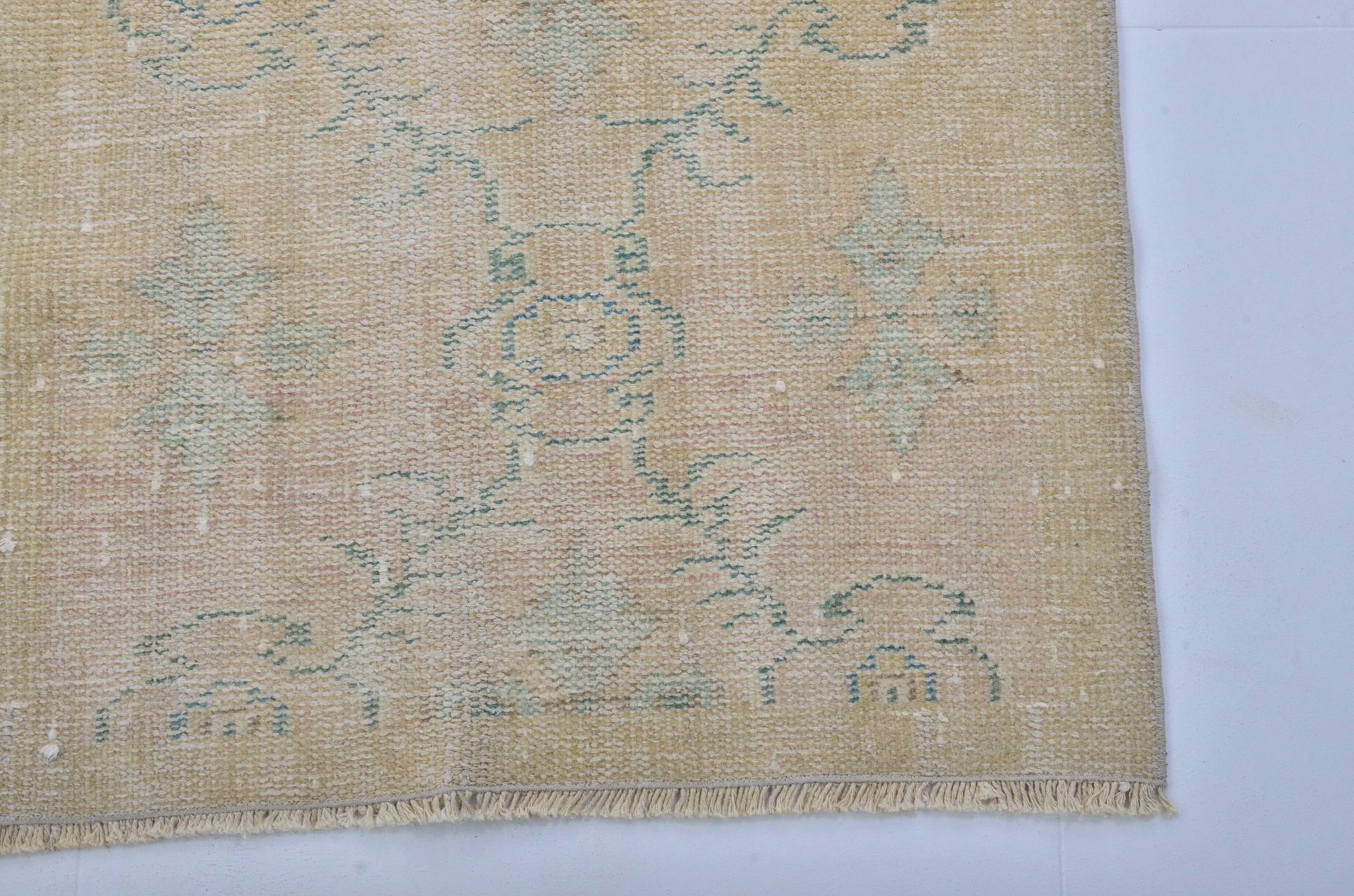 Oushak Vintage Runner Rug sku 3419