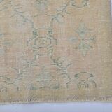 Oushak Vintage Runner Rug sku 3419