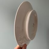 Lot de 2 plats compotiers Sarreguemines, modèle « Clématites »