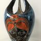 Glazed ceramic vase from the 1950s