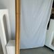 Floor mirror in bamboo and rattan H:1m80