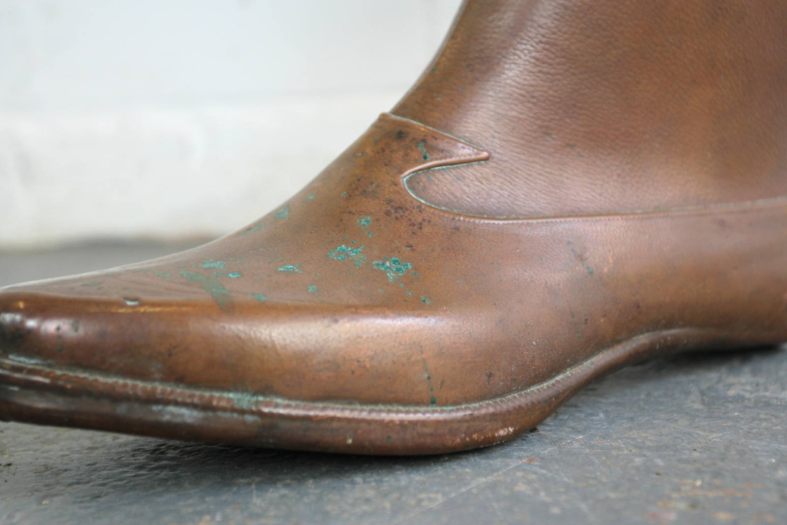 Industrial copper boot 1910