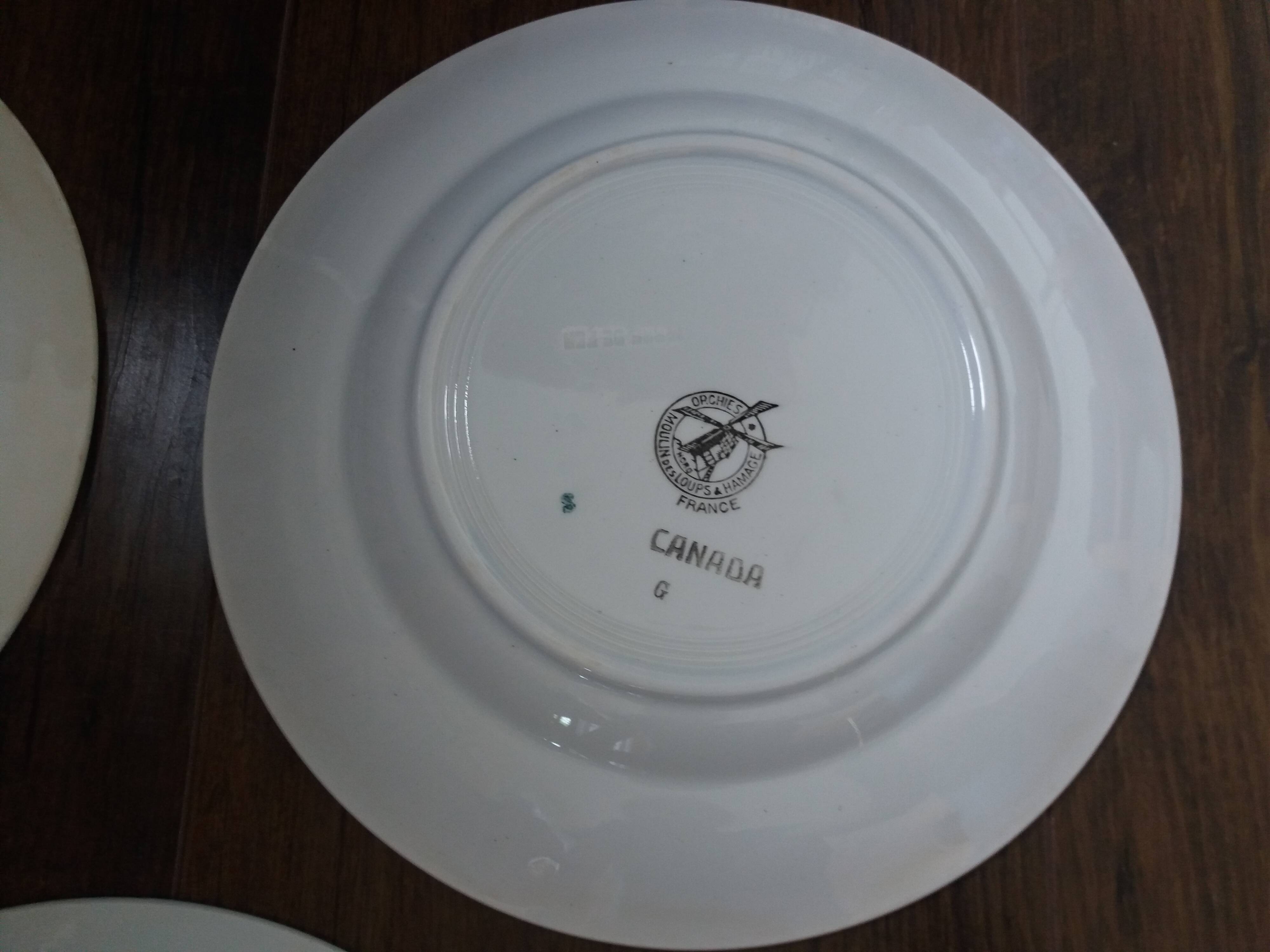 Flat plates Moulin des Loups and Hamage, Orchies, Canada, iron land