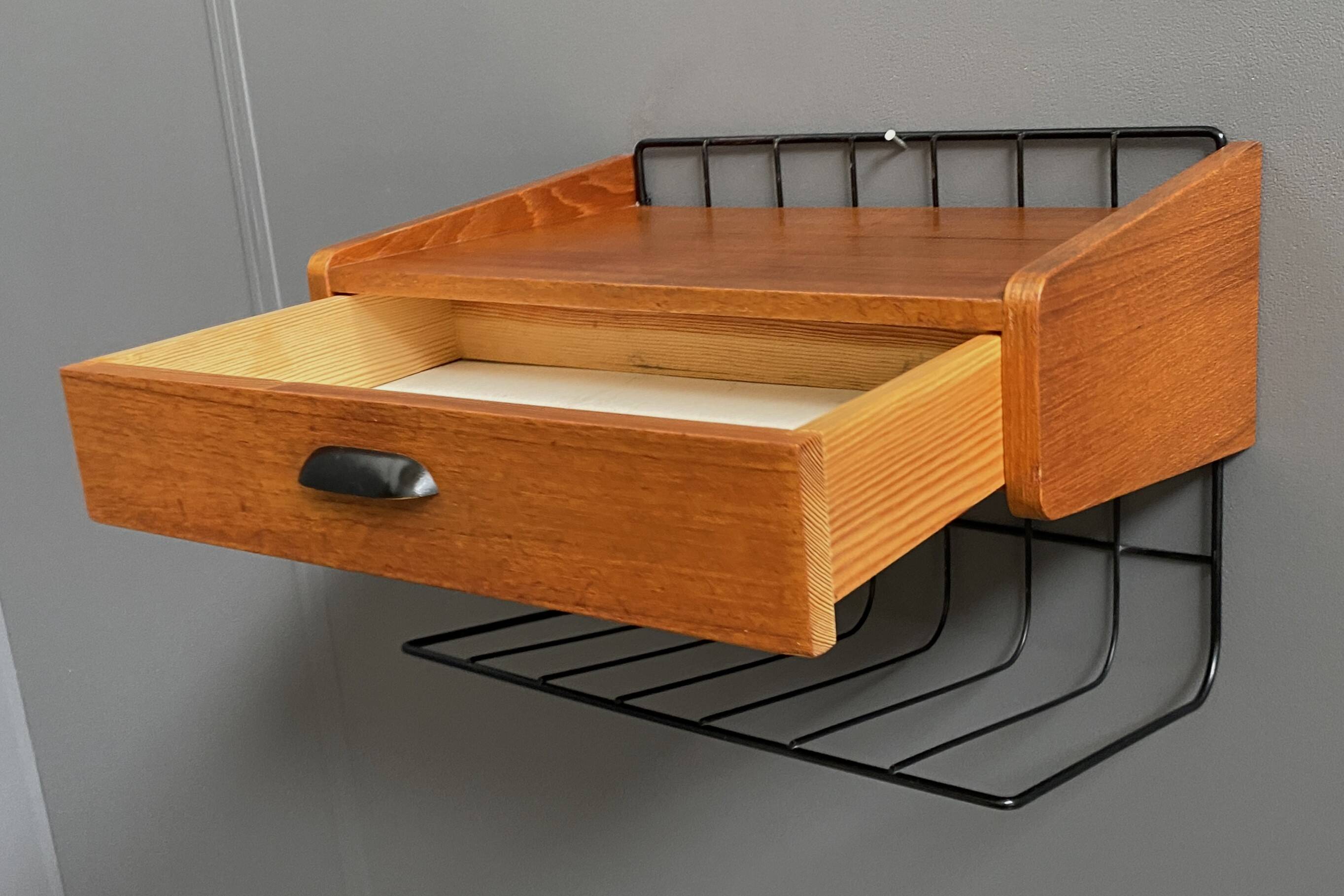 String wall unit for telephone 1960s