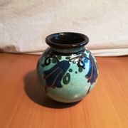 Paul Jacquet enamelled ceramic vase 1930