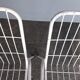 Pair 2 chairs / chairs Emu Rio metal vintage time 1960