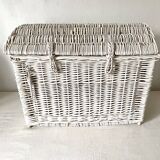 Rattan chest, storage trunk