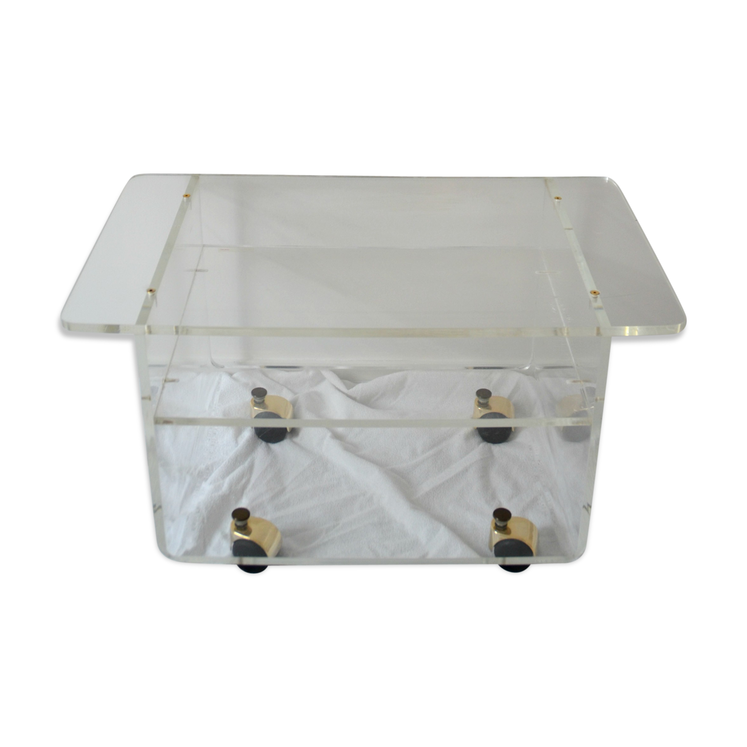 The swamp invisible Plexiglas side table