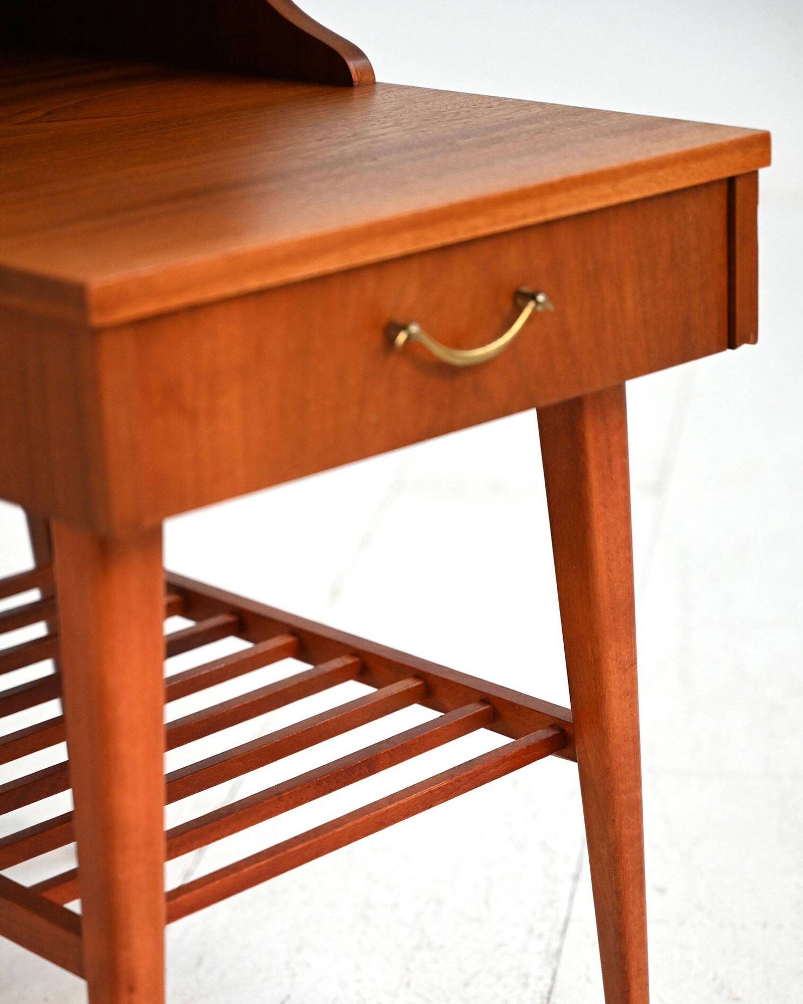 Pair of Swedish bedside tables, 1950s