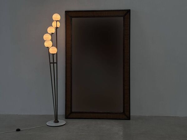 Miroir en rotin XL