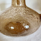 Bubbled glass decanter