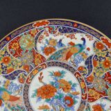 Set of 5 large Taous porcelain plates, Morocco, vintage