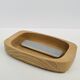 Solid wood bowl/plateau – vintage Scandinavian design – Sweden