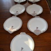 Lot assiettes poisson de Longwy