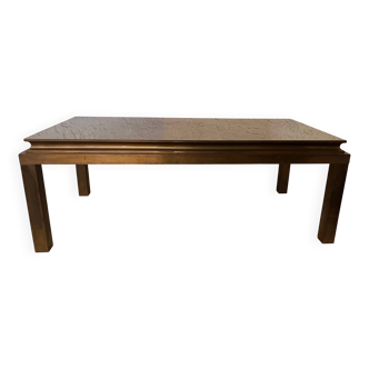 TABLE BASSE ART DECO Maison Jansen Bronze
