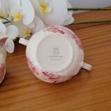 Villeroy Boch Burgenland porcelain, sugar bowl and milk jug