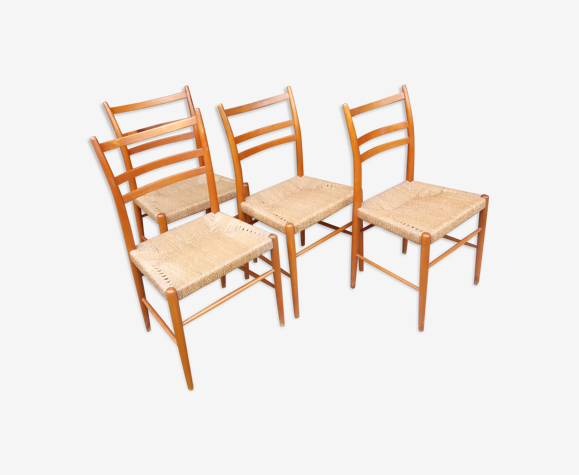 Lot de 4 chaises scandinaves "Gracell" pour Gemla Sweden | Selency
