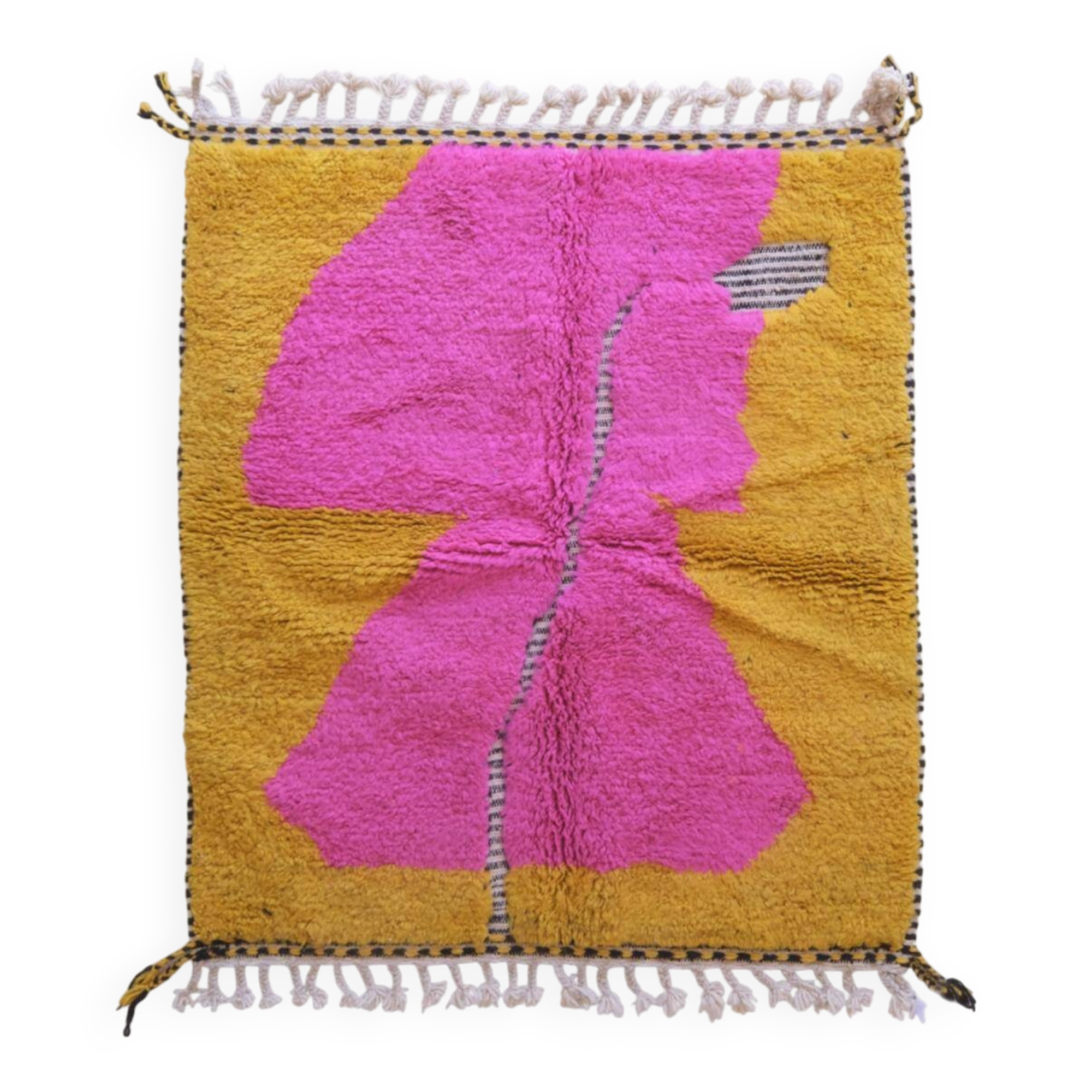 Contemporary Berber Rug - 143 x 120 cm