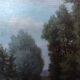 Ancienne Toile Peinture À L Huile/Scène De Vie /Les lavandières/Signée M.Merlin