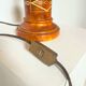 Neoclassical lamp with antique decorations