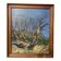 Antique painting of a forest landscape
