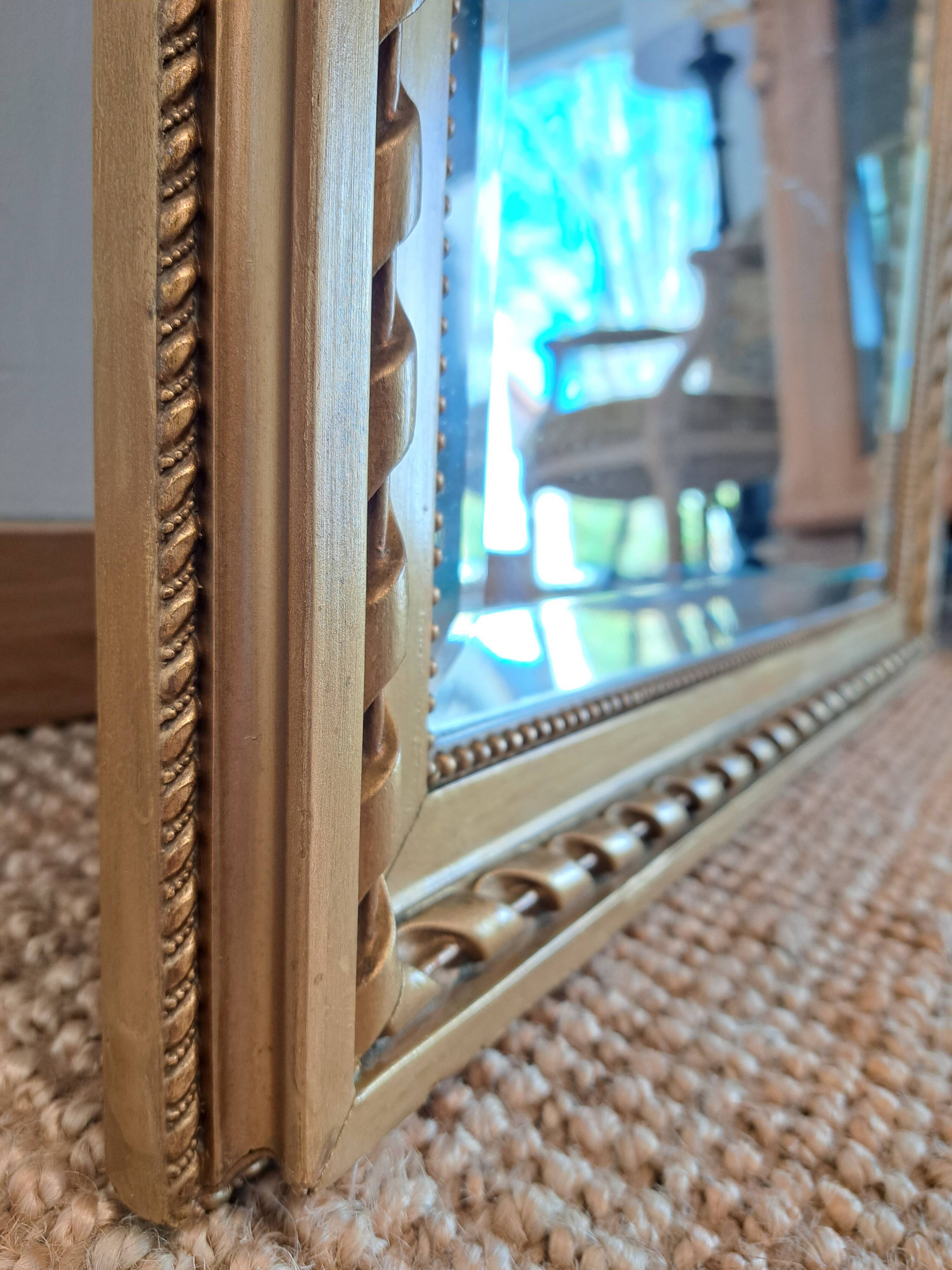 Trumeau mirror in Louis XVI style