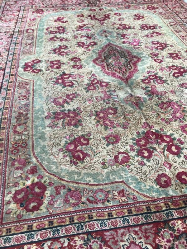 Old Persian rug Mahal handmade 320x420cm