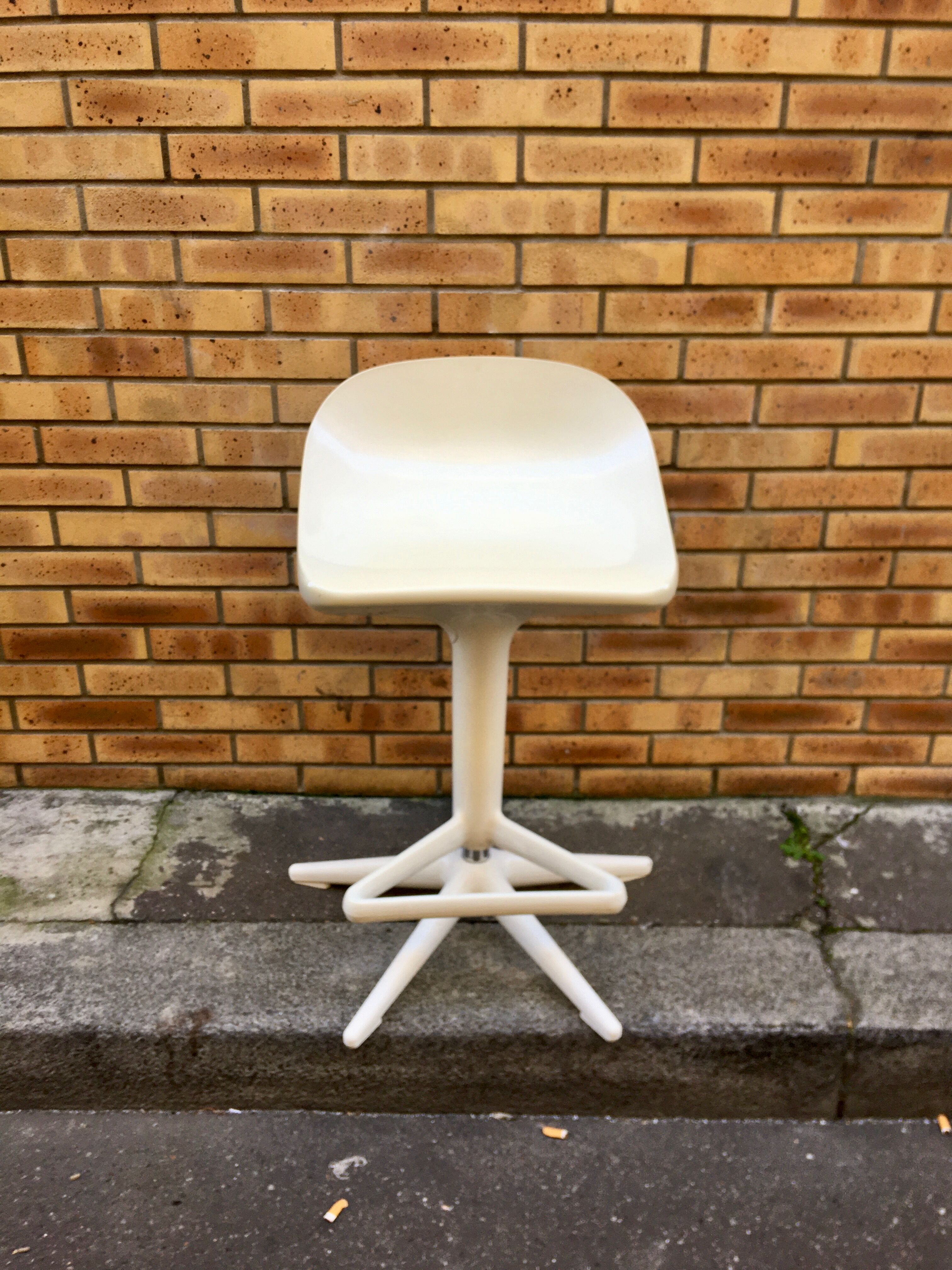 Antonio Citterio's spoon swivel stool for Kartell