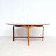Table à repas brésilienne palissandre années 60' Sao Polo