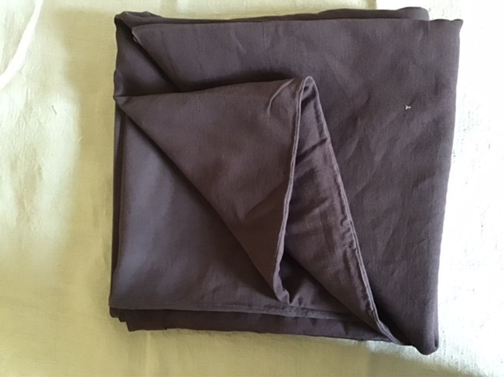 Purple cotton sheet 2mx3m, for country tablecloth